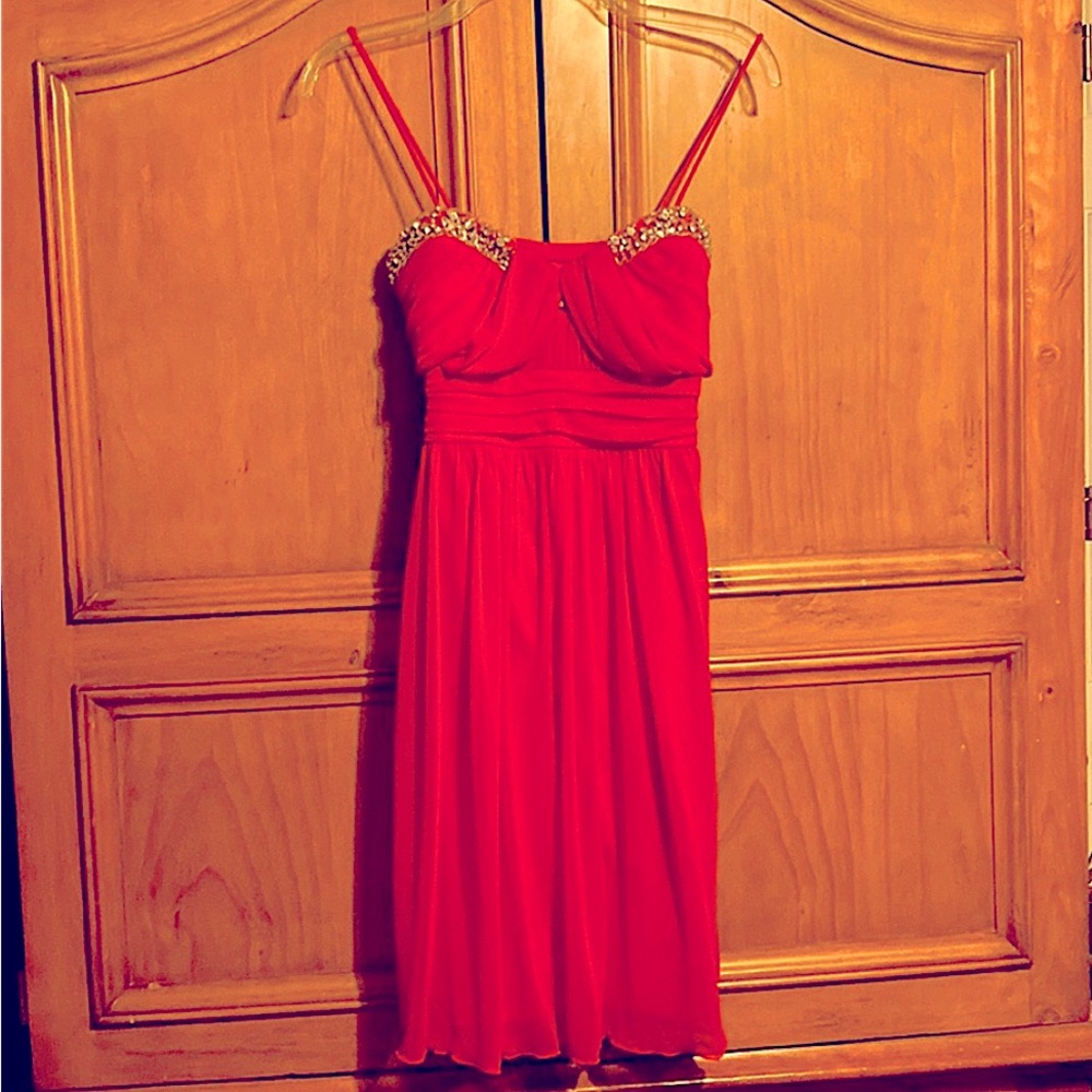 Red dress party, prom gorgeous ❤️